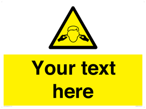 Custom Noise Hazard Sign